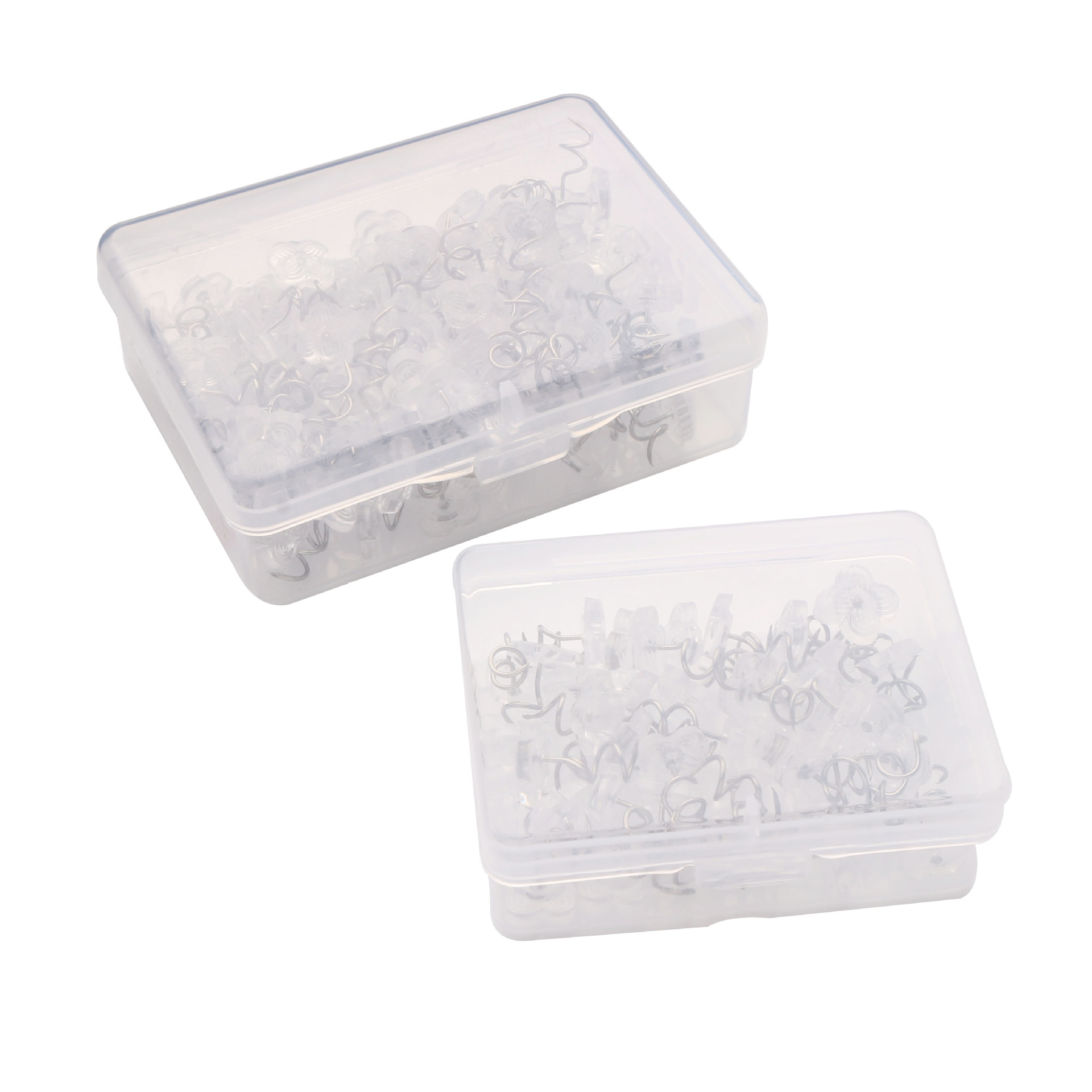 Fabricante al por mayor transparente espiral twist nails hogar cama cubierta de sofá fijo twist twist nails 50/100pcs caja Application Scenario