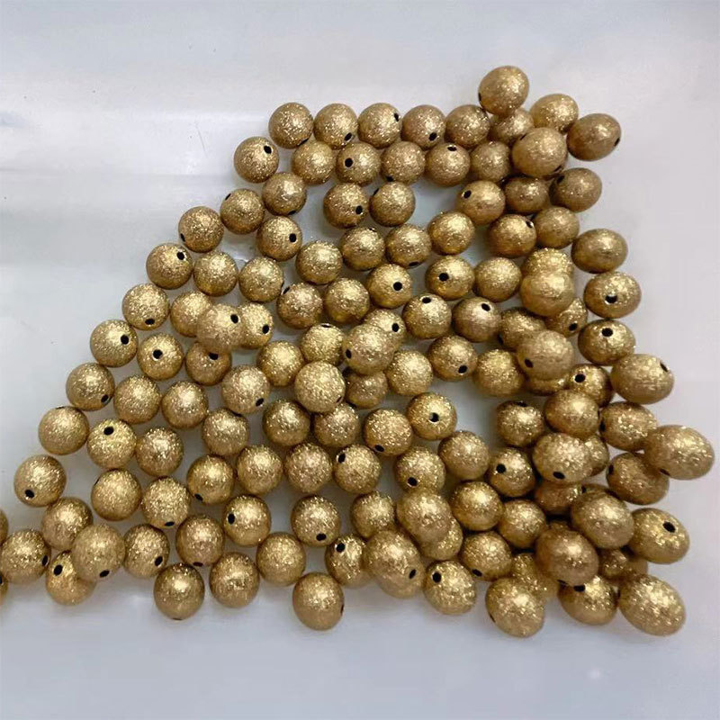 diy handcrafted frosted beads, string jewelry accessories package, color-preserving beads, transfer beads, belch beads bracelet, l loose beads factory batch