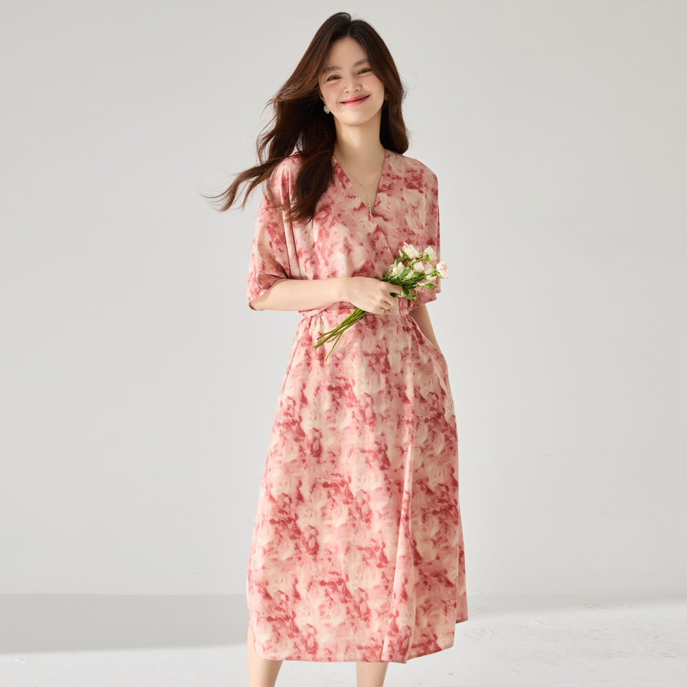 连衣裙/慵懒风连衣裙夏季/晚礼服/短裙女修身职业/穆斯林服饰细节图
