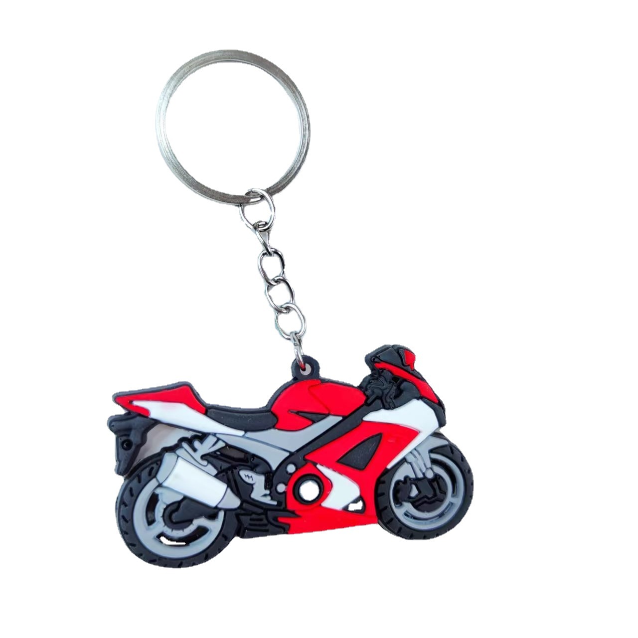 Wholesale Amazon Pvc Motorcycle Key Chain Three-Dimensional Bag Car Pendant Promotional Advertising Small Gifts Item Picture