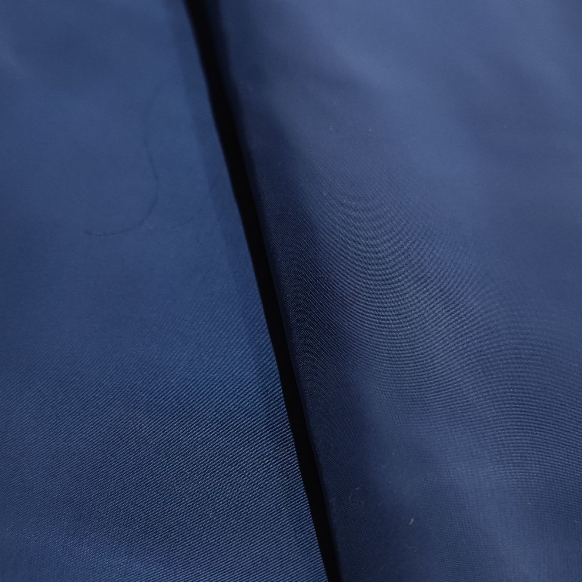 Imitation Memory Color Polyester Solid Color Dress Casual Wear Trouser Suit Twill Fabric Dark Blue Deep Purple Specification drawing
