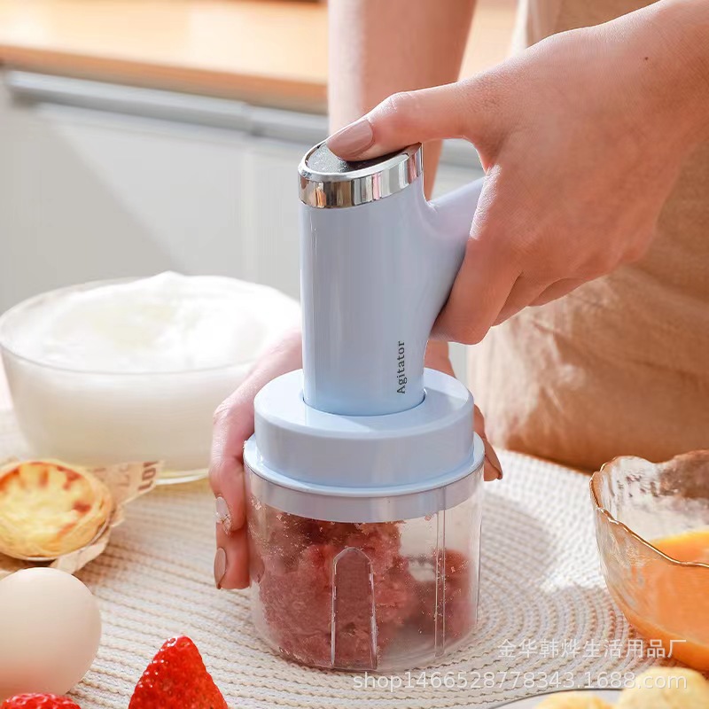 The manufacturer's new egg beater, mini cream electric whipper, garlic mixer, meat grinder and handheld portable stirrer Specification image