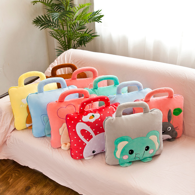 Creative Cartoon Portable Air Conditioning By Elephant Penguin Air Conditioning Blanket Home Throw Pillow Gift Logo Manufacturers Directly Supplied Application Scenario