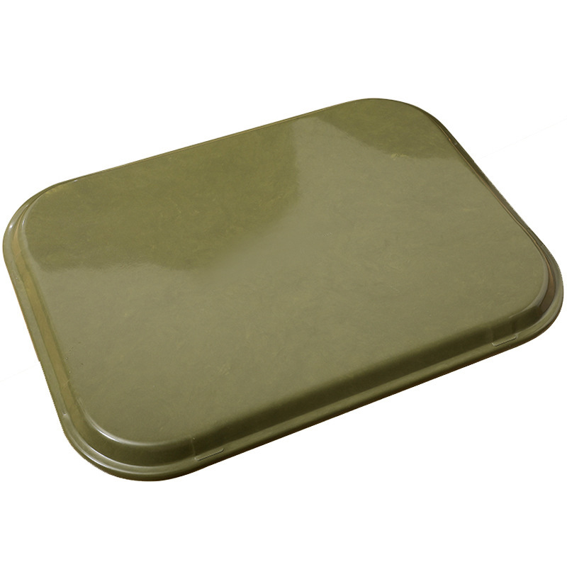 The manufacturer wholesals circular fiberglass tempered anti-slip trays for fast food trays used in KTVS, restaurants and hotels Application Scenario