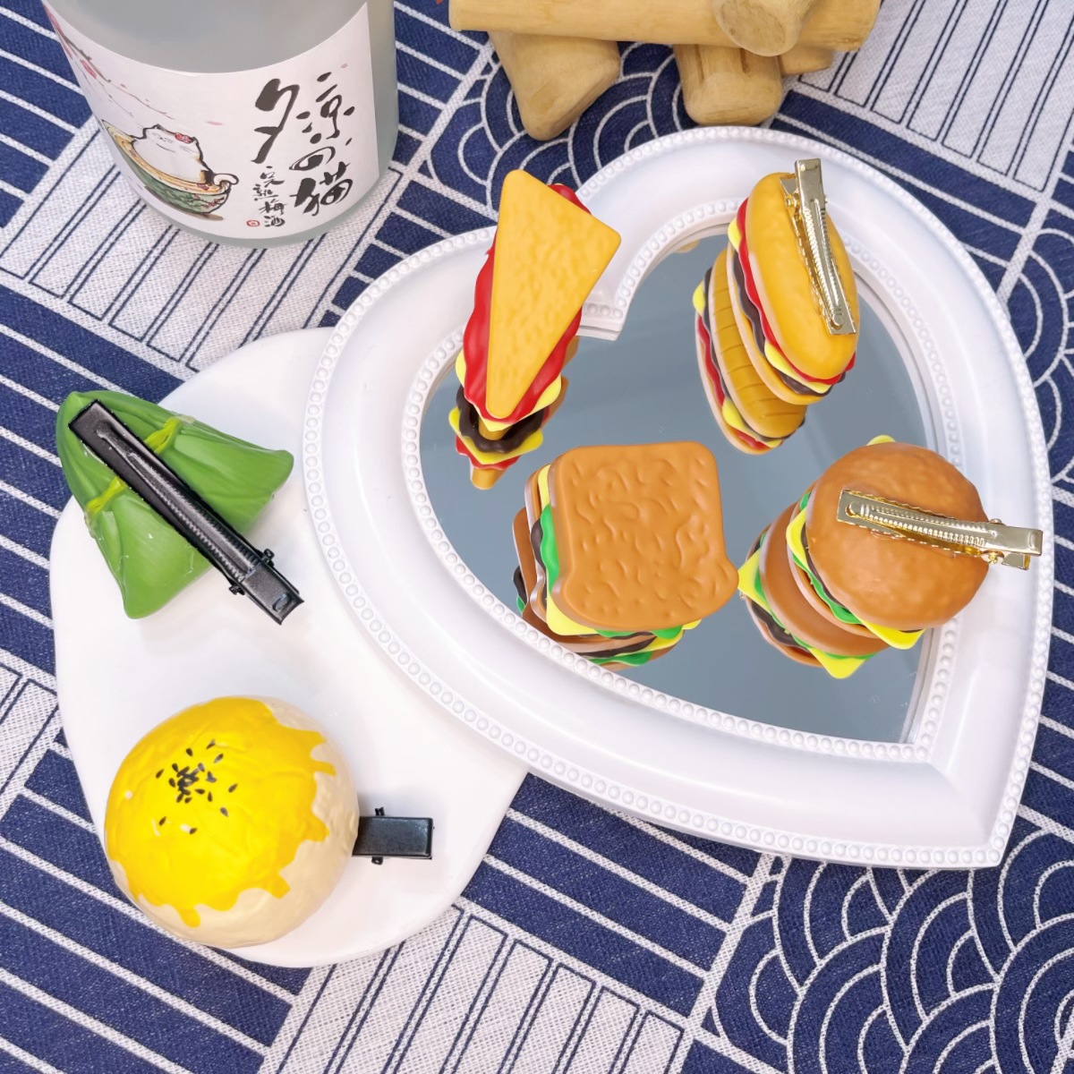 发夹/发饰/创意饰品/夹子/儿童发饰细节图
