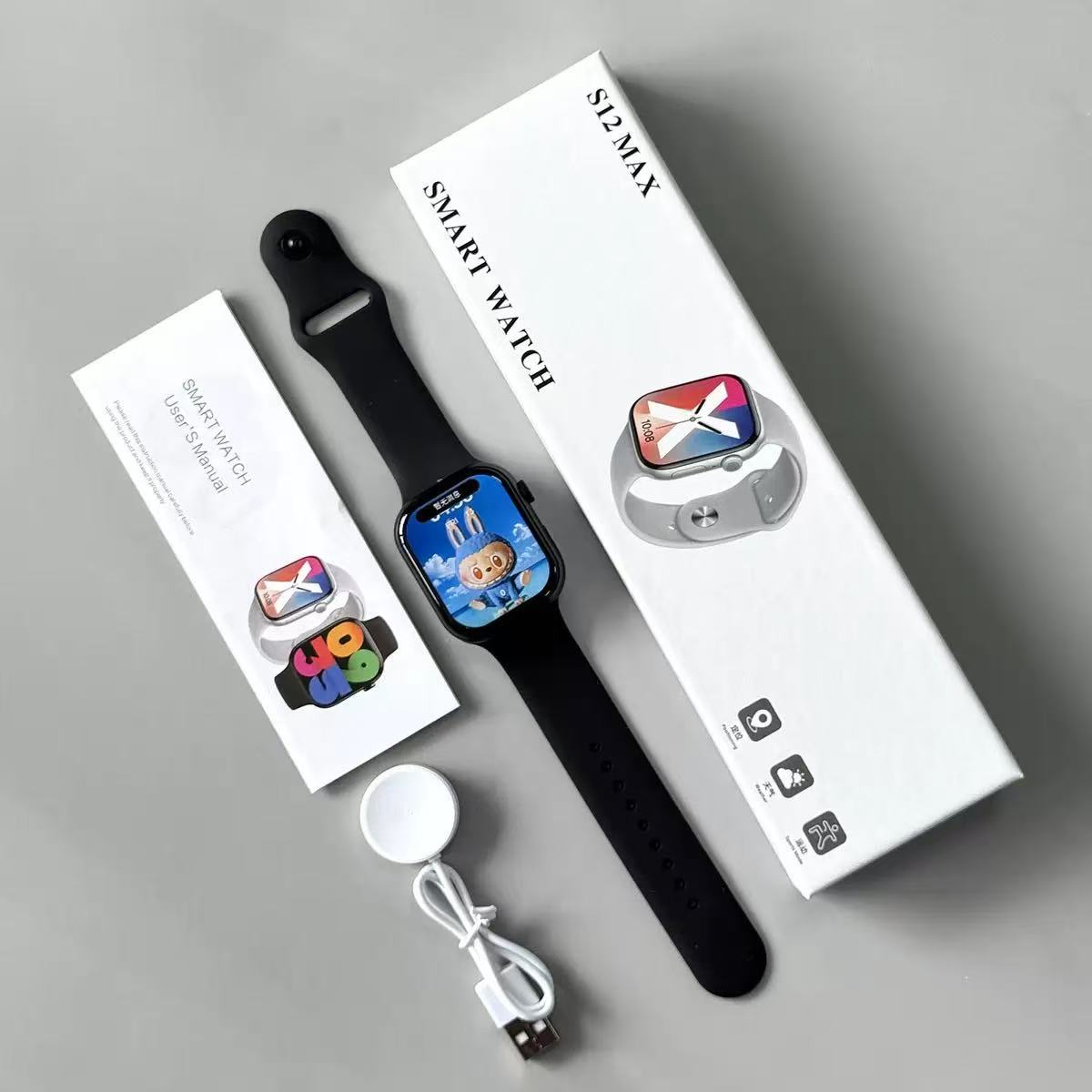 智能手表华强北Watch新品S10多功能心率检测蓝牙通话运动计步防水详情4