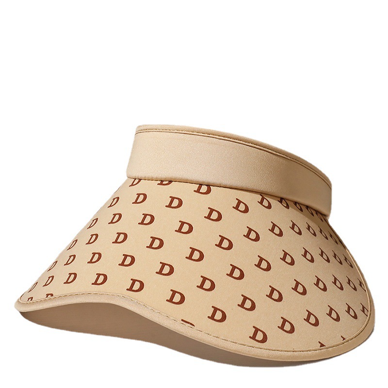 韩国休闲D字/时尚帽子/成人帽子白底实物图