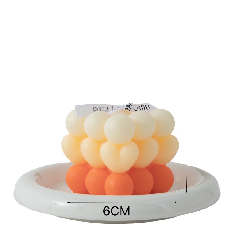 魔方香薰蜡烛伴手礼ins创意家居摆饰套装拍摄道具跨境蜡烛结婚礼详情图5