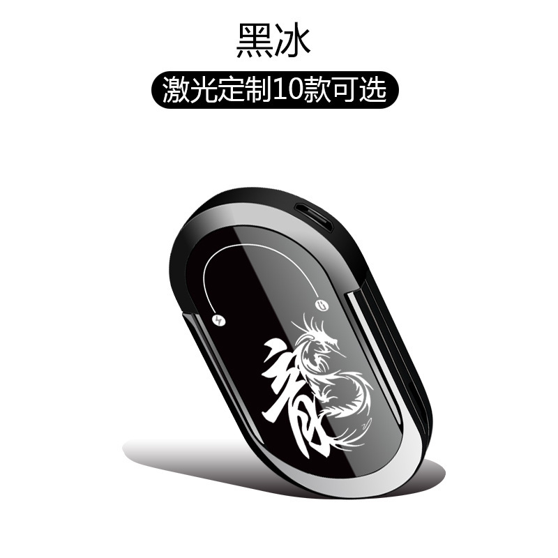 Creative and personalized mobile phone stand, ring buckle, lighter, free rotation support, diy color photo signature gift box Item Picture