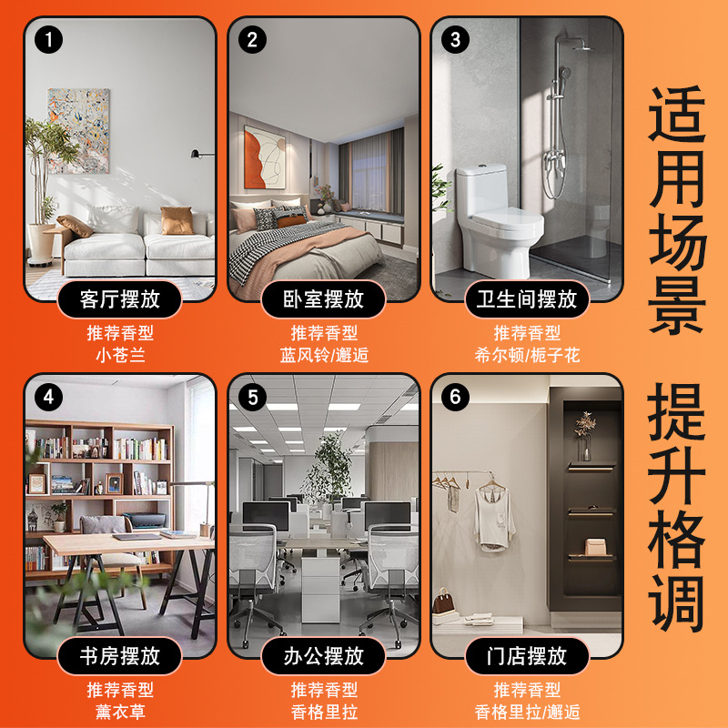 五星级酒店大容量无火香薰液体补充液家用室内持久香氛精油补充液详情图2