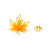 The "Little Maple Leaf" brooch is a high-end women's retro corsage, with a neckline anti-exposure clasp to secure clothes and pins, exuding a sense of sophistication as an accessory Item Picture