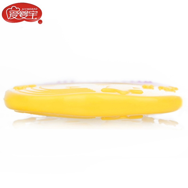Baby-Friendly Treasure Mother-To-Child Pineapple Factory New Silicone Tooth Gum Double Color Does Not Contain Bisphenol A Baby Teeth Grinding Rods Specification drawing