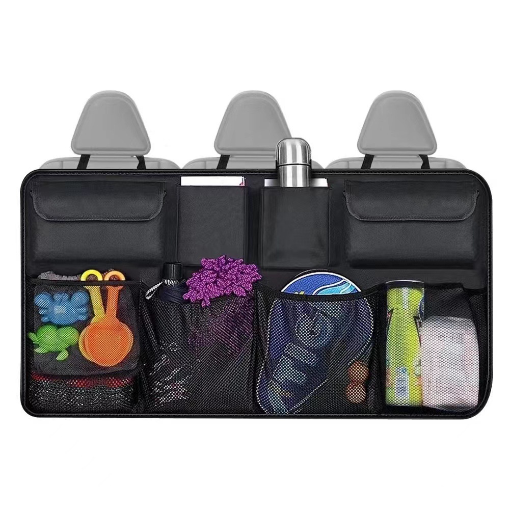 Oxford cloth car trunk storage hanging bag, car storage net bag, Oxford cloth car trunk storage bag Item Picture