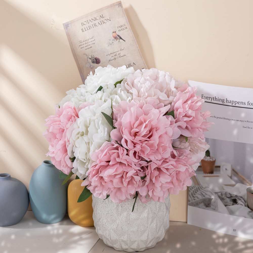 Manufacturers Recommend Eileen Peony Wedding Hand-Held Flower Simulation Flower Wholesale Home Decoration Craft Plant Mw11221