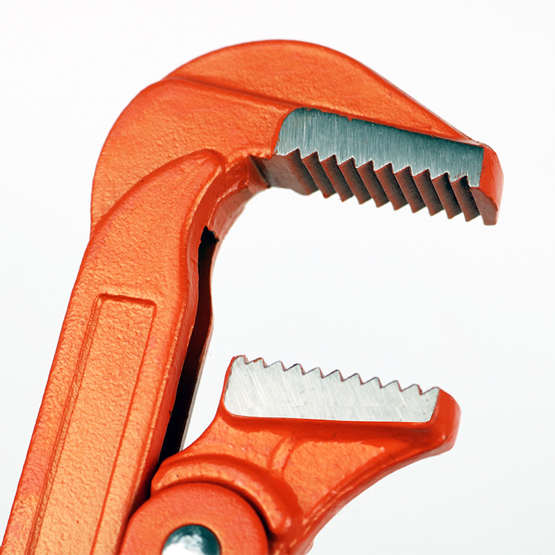 Juli Tools' eagle beak pipe wrenches, industrial-grade large opening throat wrenches, double-handled pipe wrenches for plumbing, heavy-duty water pipes details Picture
