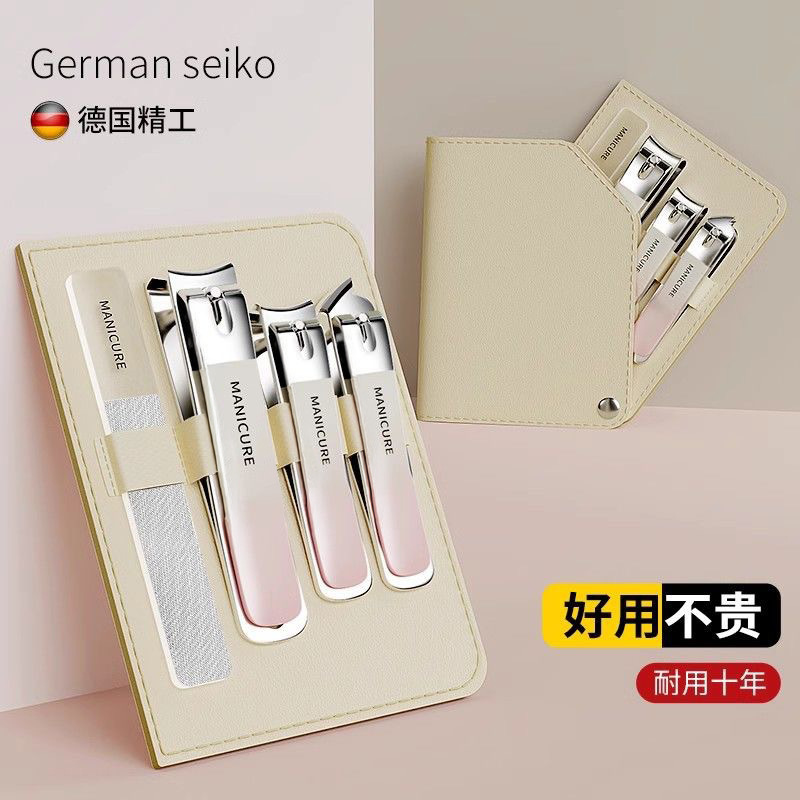 A complete set of nail clippers with nail sharpener, starting from one piece, large-sized slanted nail clippers set of four pieces, of good quality Application Scenario