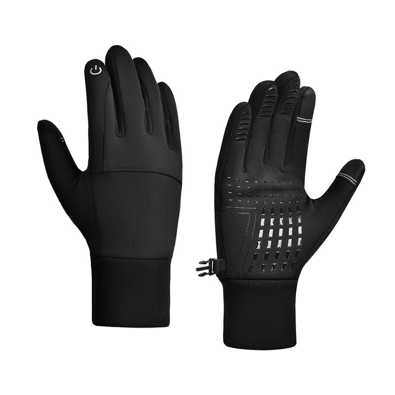 قفازات للركوب في الهواء الطلق، قفازات للتدفئة والشتاء ضد الرياح والشتاء ضد الانزلاق Item Picture