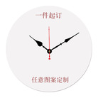 一件D制挂钟创意亚克力时钟跨境热销PVC D制闹钟亚马逊新款钟表