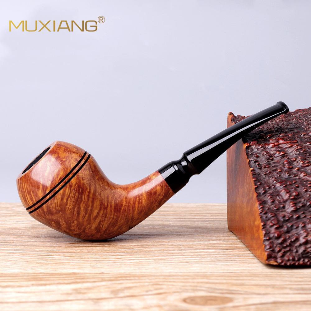 木香实木烟斗创意手工牛头斗抖音爆款石楠木烟斗木质烟丝斗代发