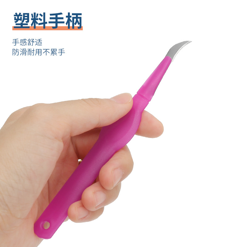 High quality pink sewing knife Manual diy sewing accessories thread picker multi-functional cross-stitch sewing knife for home use Application Scenario