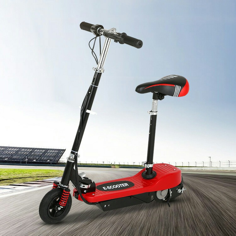 Source Factory Shock Absorption Electric Small Surf Folding Electric Scooter Electric Mini Children's Car Gift Export details Picture