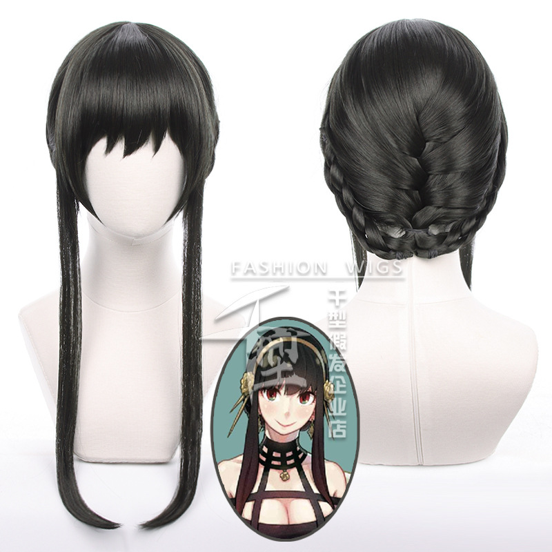 SPY FAMILY Joel Blair costume with Yoel wig and updo