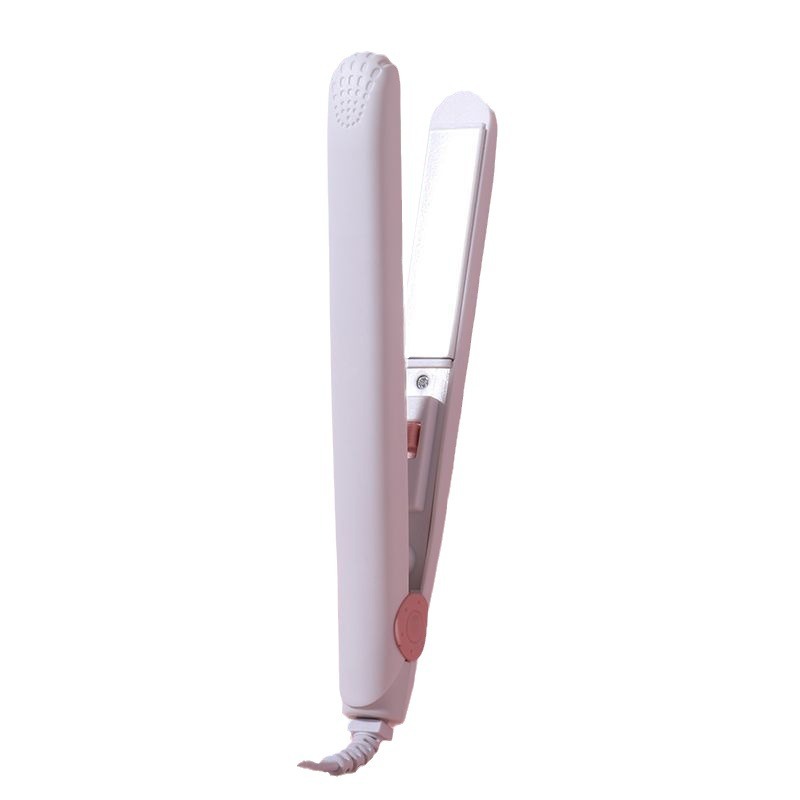Mini clipper for home dormitory, portable bangs perming stick, straight hair curling iron, dual-purpose curling iron, straight clipper Item Picture