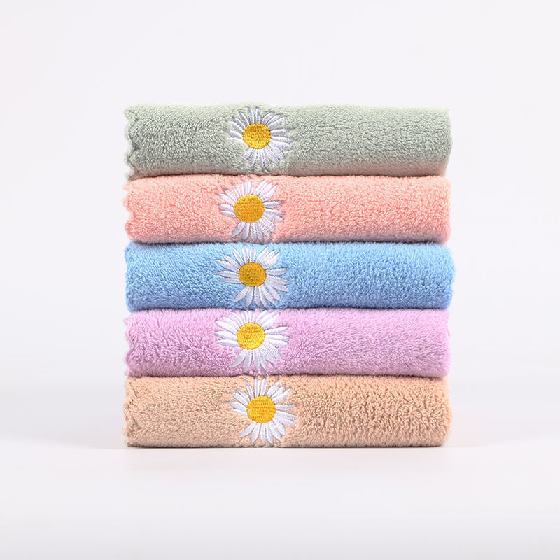 【 Chi Jia 】 High-density Coral Fleece colorful Large Towel, soft and absorbent gift, warp knitted and trimmed edge manufacturer wholesale bath towel details Picture