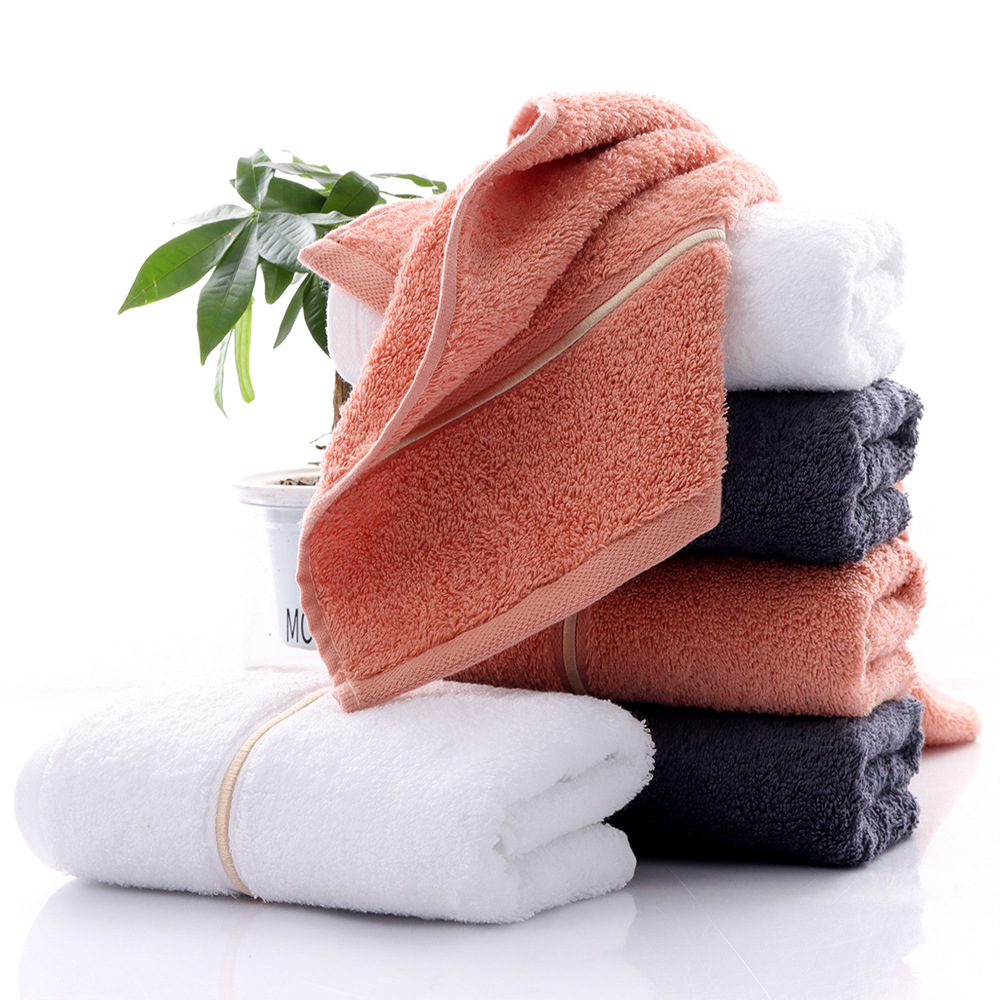 Yiwu quality embroidered long-pile cotton towels, light luxury Class A baby face towels, soft absorbent adult face towels, pure cotton towels