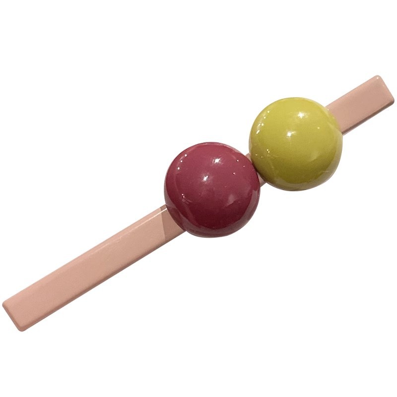 The same candy-colored bangs hairpin, straight hairpin, side hairpin for women, back clip, headpiece and duckbill clip as in South Korea Item Picture