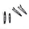 Black hair-breaking special clips, headwear, hair clips for women, simple one-line clips, side bangs, BB clips, top clips, forehead hair clips Item Picture