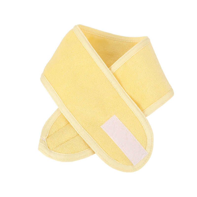 Europe And The United States Velcro Month Headband Sports Yoga Beauty Spa Headband Cross-Border Thickened Ant Cloth Headband Application Scenario