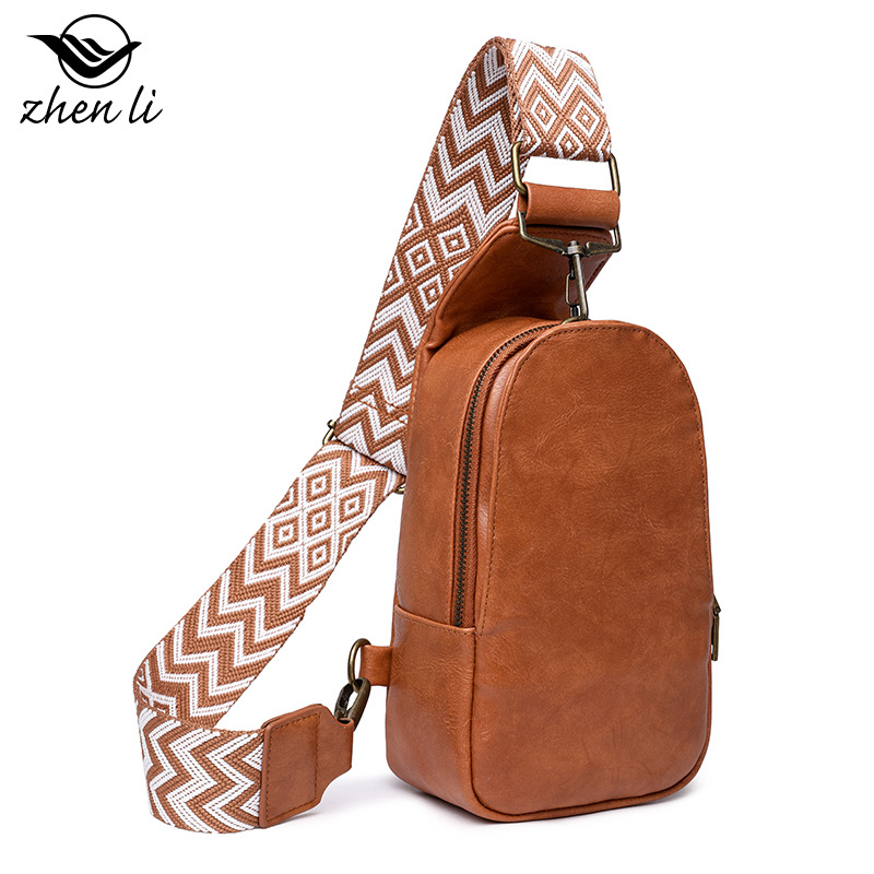 Zhenli Bag Women's Fashion Crossbody Bag Fresh And Sweet Bohemian Chest Bags Wholesale details Picture