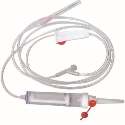 Cross-border exclusive disposable blood transfusion set, independent English neutral packaging, medical tube, sterile blood transfusion device details Picture