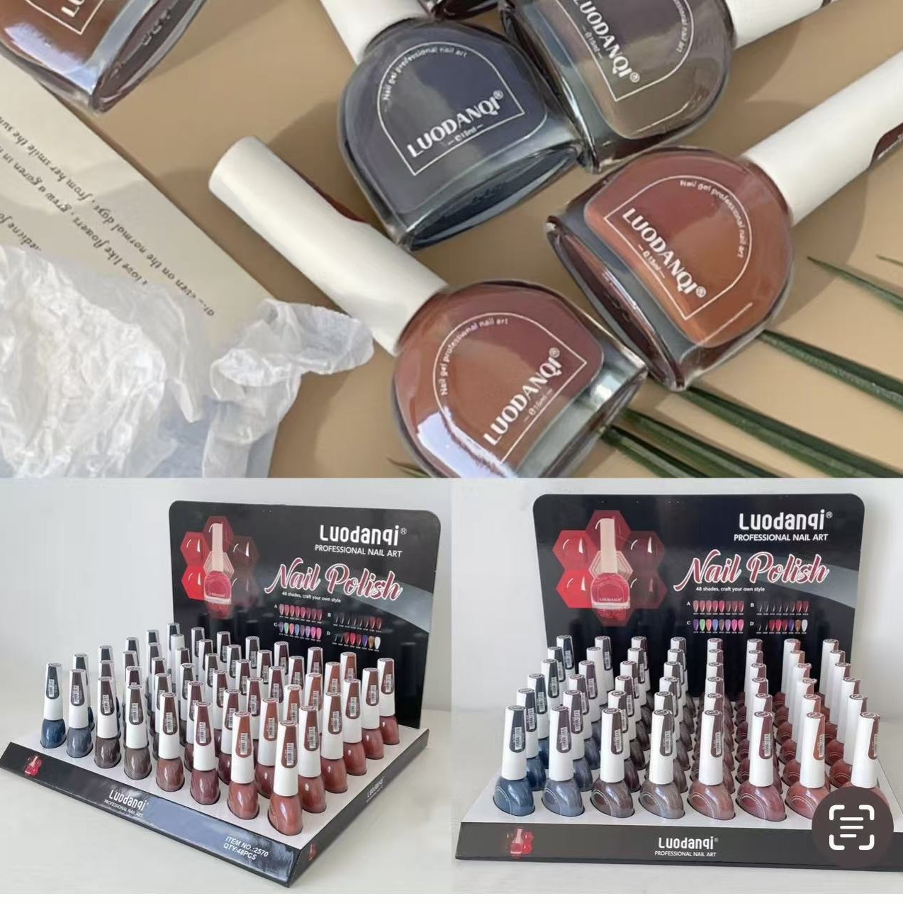 Nude nail polish in 2025 brightens and dries quickly in autumn and winter on Instagram. Jelly color is a popular color with a unique style and is selling well in foreign trade details Picture