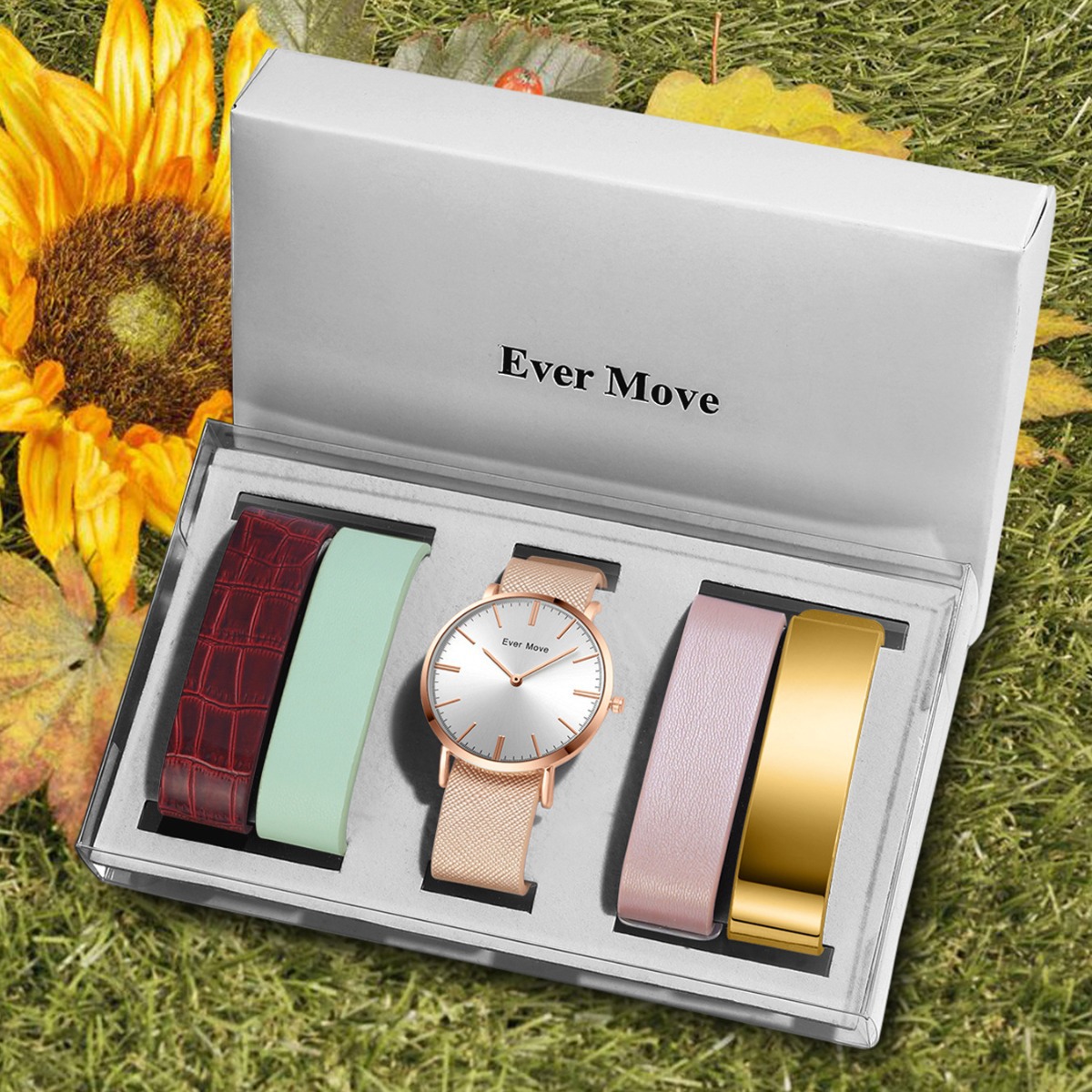 厂家批发轻奢小众腕表 简约百搭女士手表 创意款皮带防水石英手表