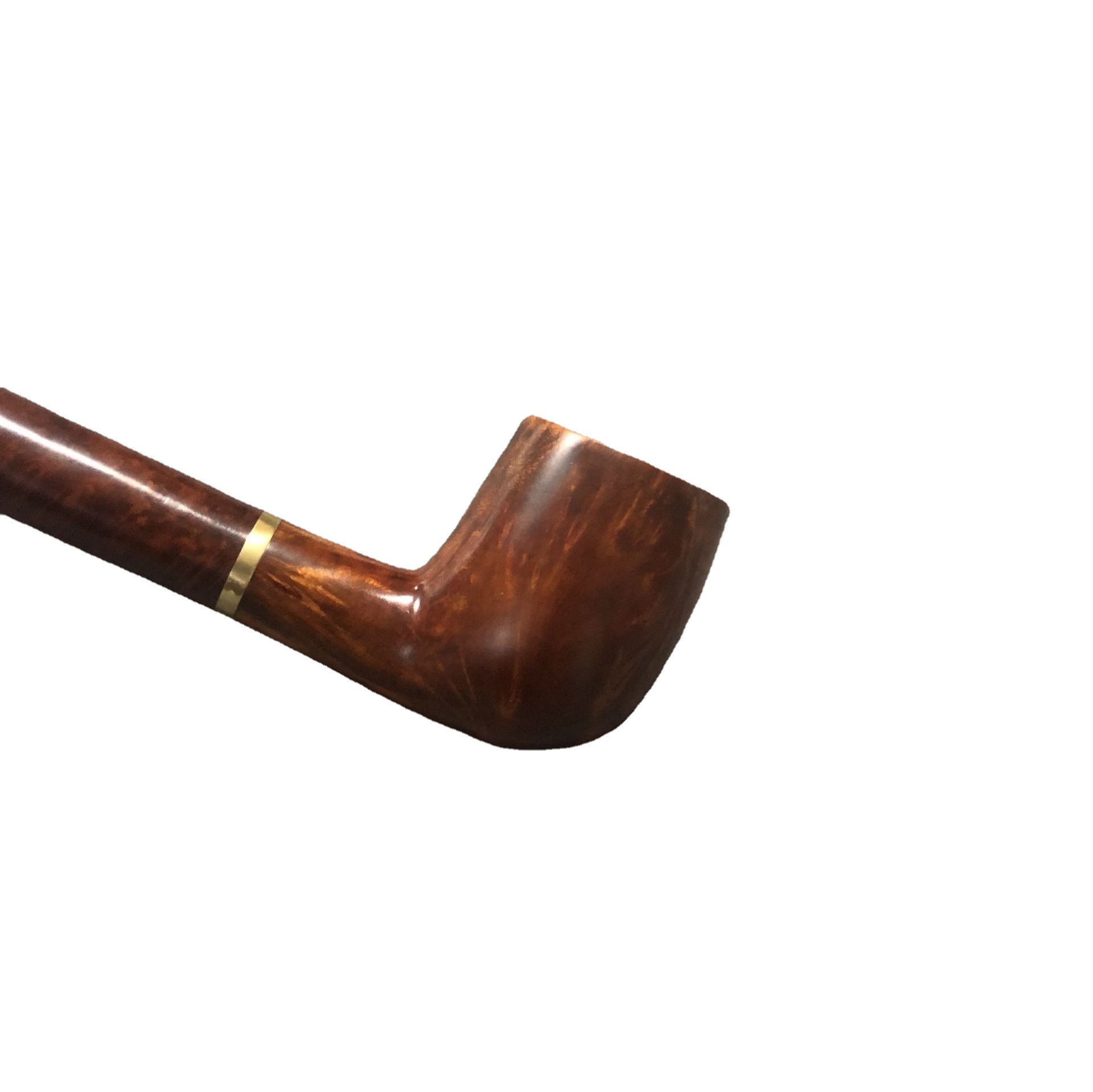 木香实木烟斗白底实物图