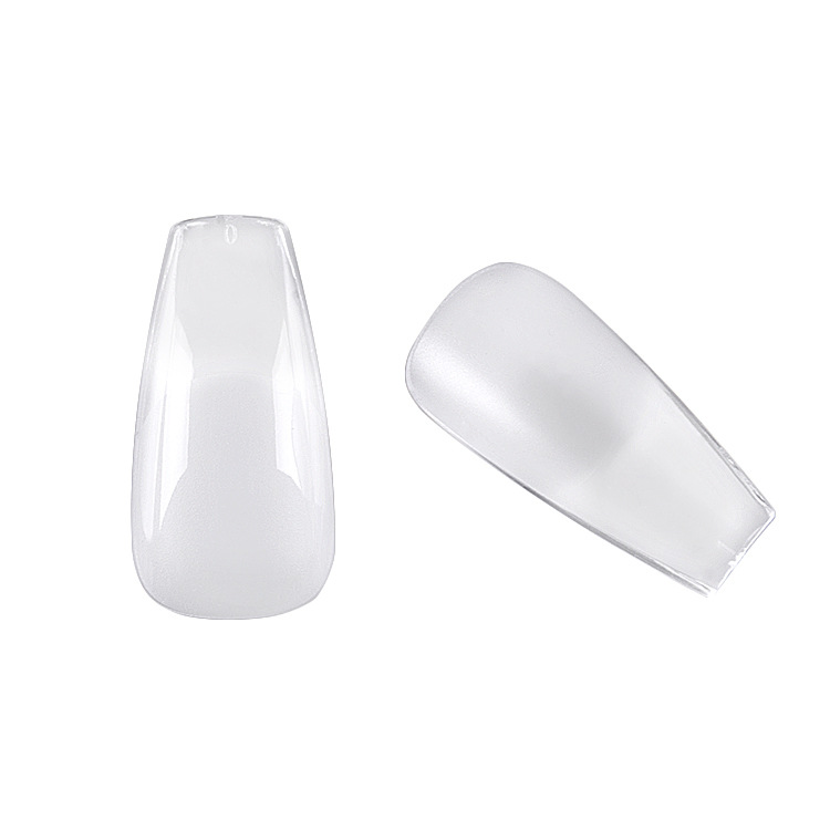 Nail patches, nail wear, nail folding, seamless short T, trapezoidal water drop, almond, full and half two-in-one, fake nail patches, nail art wholesale Item Picture