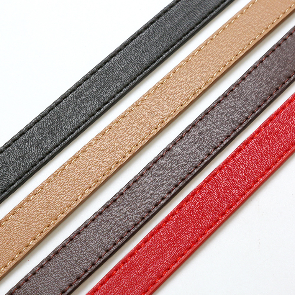 Thin Belt Women Spot Korean Version Fashion Belt Simple Belt Student Jeans Decorative Clothing Belt Women Specification drawing