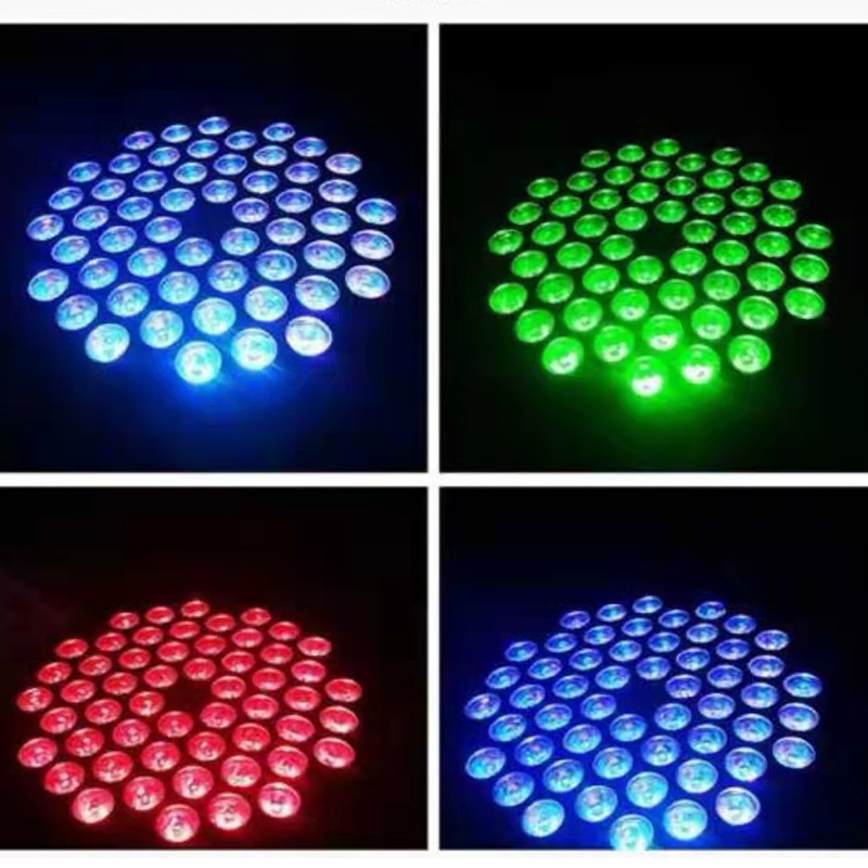 54 waterproof parapet stage lighting LED full-color dyed seven-color outdoor performance scenic area lighting dyed lights details Picture