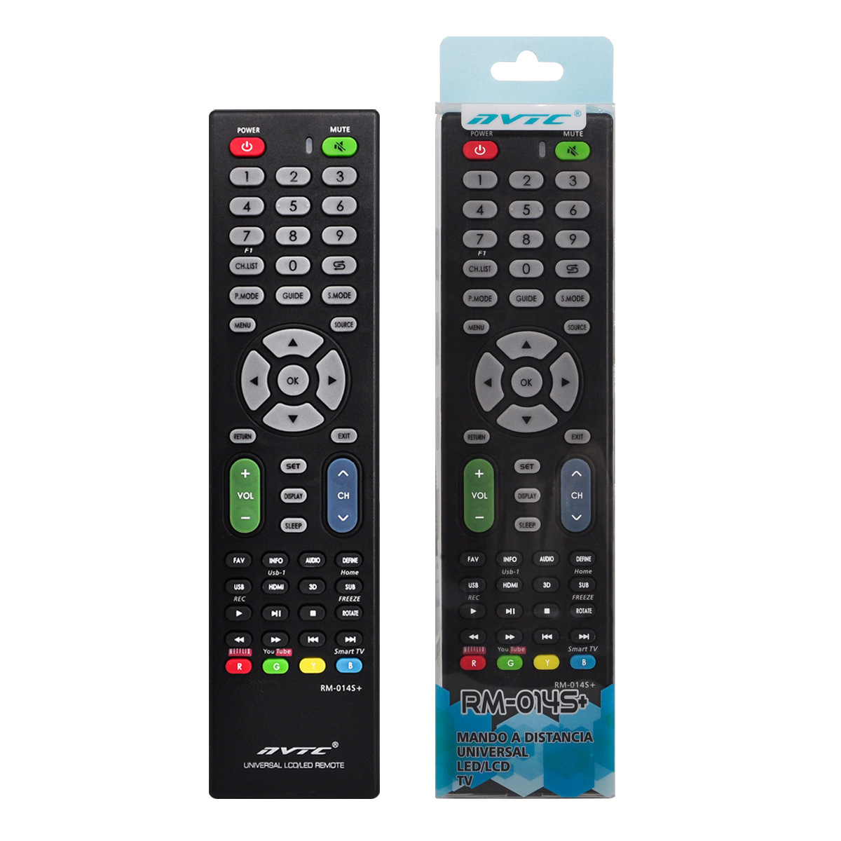 NVTC RM-014S+ All-purpose brand for foreign trade LCD TV remote control. Bulk purchase offers better prices details Picture