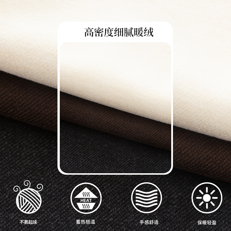 If acetate wool thickened wide-leg pants for women 2023 winter loose, high-waisted casual pants 9173D Application Scenario