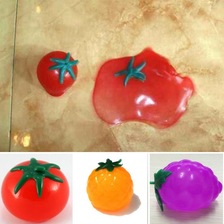 西红柿发泄减压解压出气发泄球水球水果球番茄捏捏乐出气儿童玩具