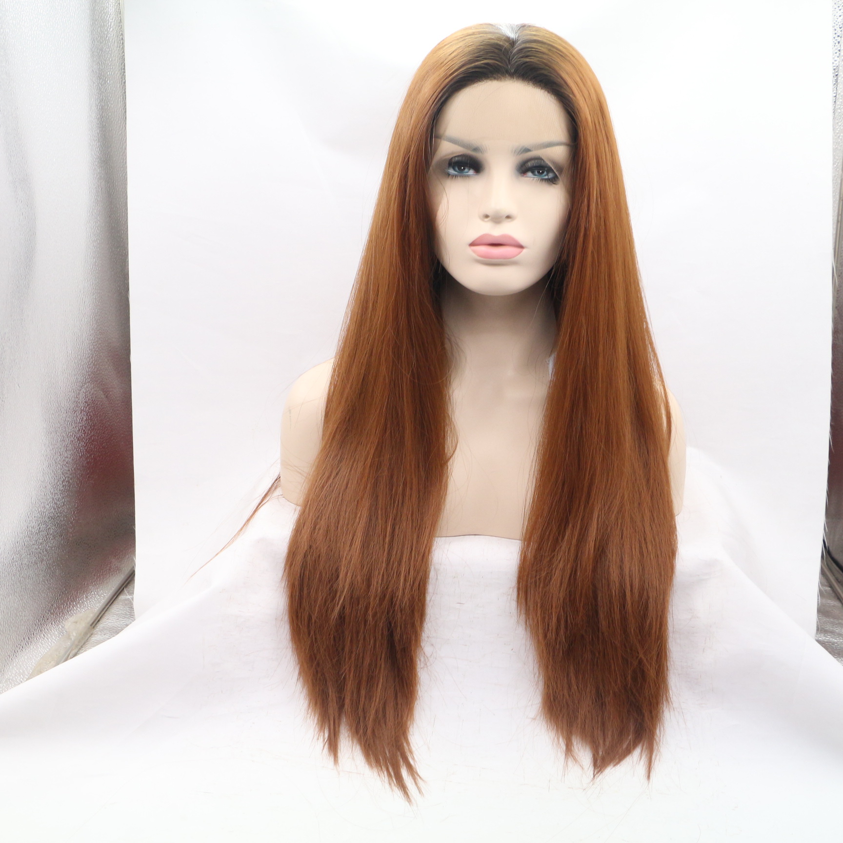 NEWLOOK long straight lace fashionable new cross-border wig from Europe and America Application Scenario