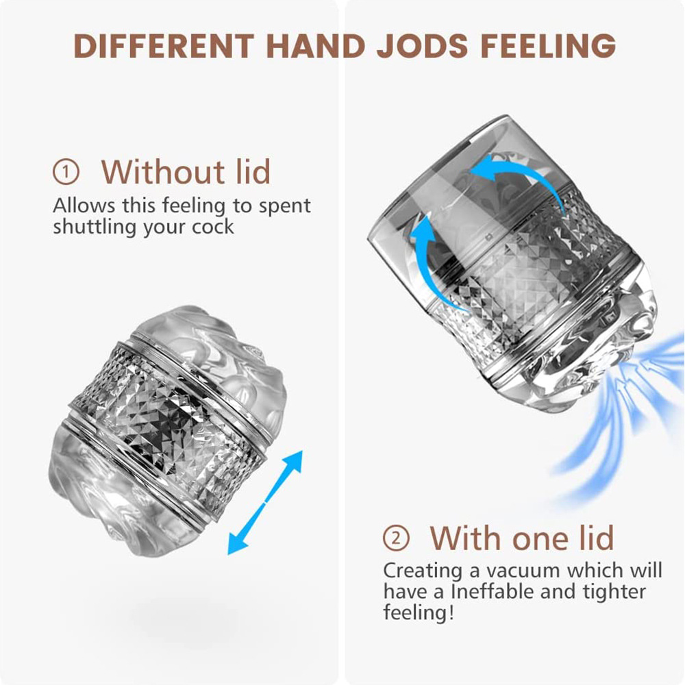 Diamond crystal airplane cup masturbator, men's rotating trainer cup, adult sex toys details Picture