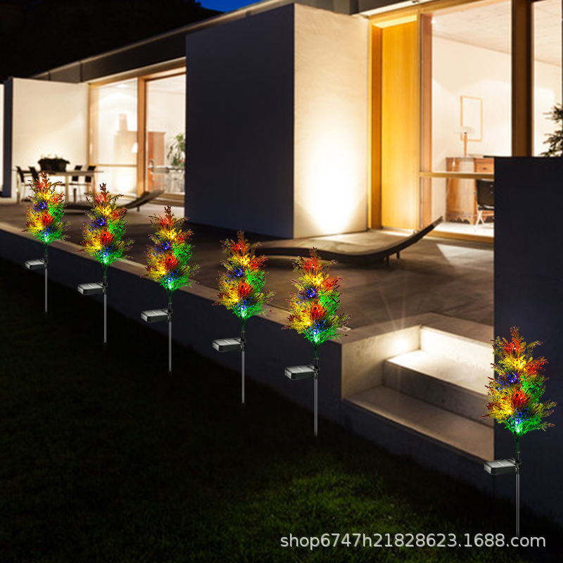 太阳能插地灯产品图