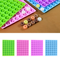 diy silicone mold 48 mini doughnut candy chocolate mold cake mold