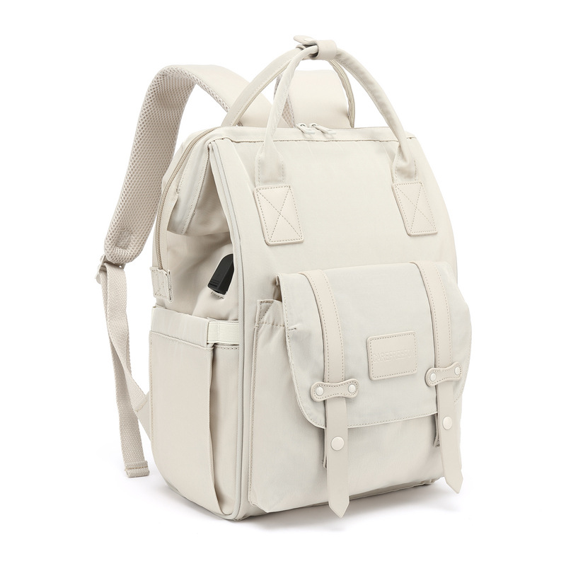 Japan And South Korea Multi-Functional High-Grade Sense Mom Bag Lightweight Bag Backpack Go Out Mother And Child Bag Large Capacity Dad Backpack