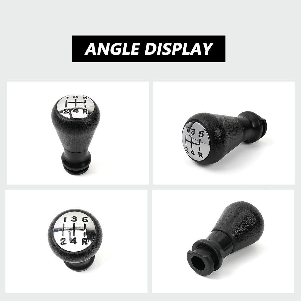 Car Shift Head For The Logo 206 207 307 Citroen 5-Speed Shift Handle Wave Stick Head Shift Head Gear Put The Head Cover On Sale Application Scenario