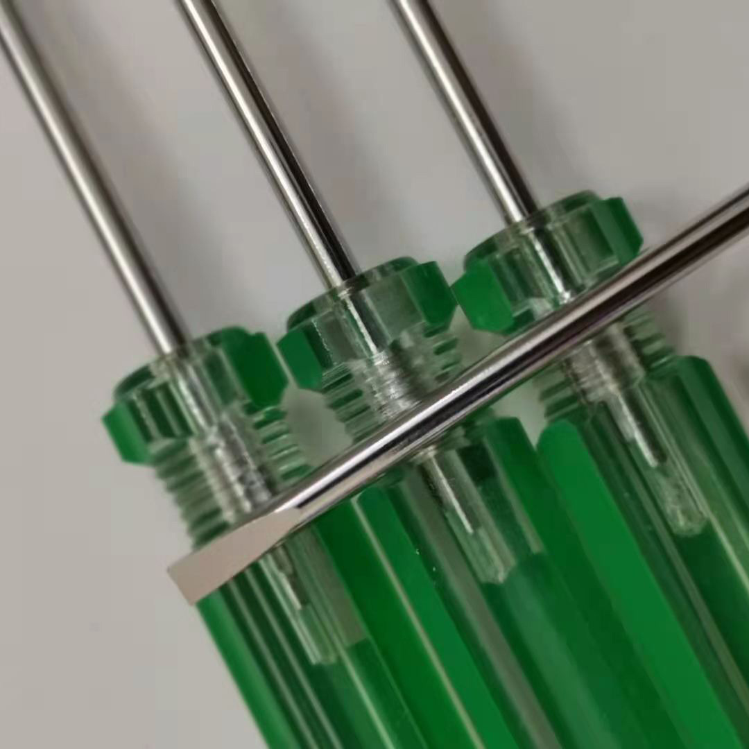 Straight-head screwdriver, 3mm flat-head screwdriver, 2.5MM small flat-head screwdriver, straightening edge screwdriver, terminal block screwdriver details Picture